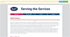 Desktop Screenshot of naafi.co.uk